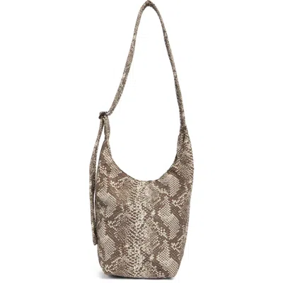 Baggu Small Nylon Sling Bag In Snakeskin