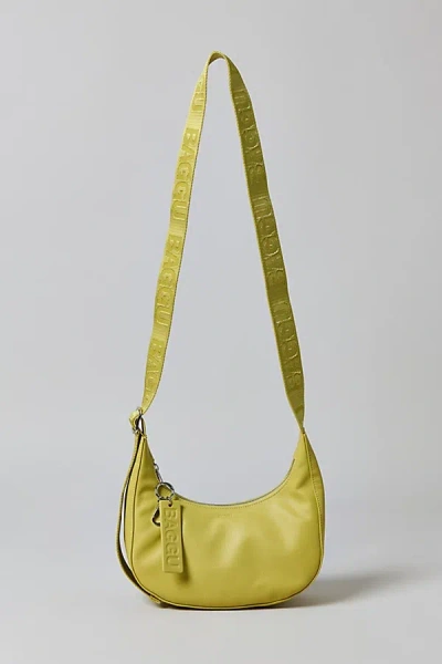 Baggu Small Recycled Leather Crescent Bag In Straw, Women's At Urban Outfitters
