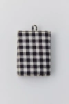 Baggu Snap Wallet In Black/white Gingham, Women's At Urban Outfitters