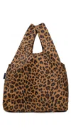 Baggu Standard  Tote Leopard In Brown
