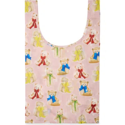 Baggu Standard Recycled Polyester Reusable Tote Bag In Teddy Bears