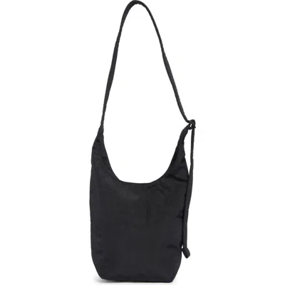 Baggu Star Print Small Nylon Sling Bag In Black