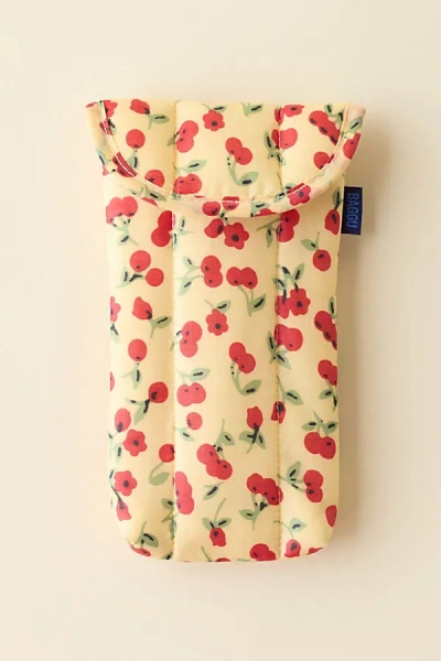 Baggu Uo Exclusive Cherry Land Puffy Glasses Sleeve In Cherry Land, Women's At Urban Outfitters