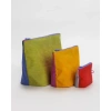 BAGGU VACATION COLORBLOCK GO POUCH SET OF 3