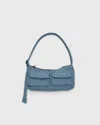 Baggu Women's Cargo Shoulder Bag In Digital Denim In Blue