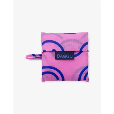 Baggu Womens Baby  Happy Face Nylon Shopper Bag