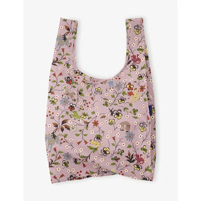 Baggu Womens Castle Creatures Woven Tote Bag