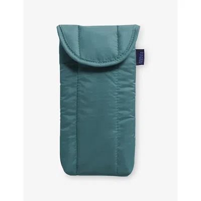 Baggu Womens Puffy Woven Glasses Case