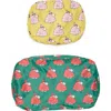 Baggu X Peanuts Set Of 2 Assorted Puffer Snoopy Packing Cubes
