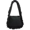 Baggy London Big Baggy Shoulder Bag In Black