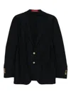 Bagnoli Sartoria Napoli Madrid Single-breasted Blazer In Black