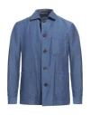 Bagnoli Sartoria Napoli Man Blazer Blue Size 36 Virgin Wool, Linen