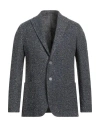 Bagnoli Sartoria Napoli Man Blazer Midnight Blue Size 46 Linen, Cotton, Polyamide