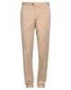 Bagnoli Sartoria Napoli Man Pants Beige Size 36 Cotton, Elastane