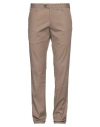 Bagnoli Sartoria Napoli Man Pants Khaki Size 38 Cotton, Elastane In Beige