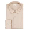 Bagutta Beige Linen Men Men's Shirt In Pink