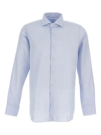 Bagutta Button-fastening Shirt In Blue