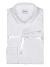 Bagutta Button-down Long-sleeve Shirt In White