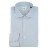 Bagutta Light Blue Cotton Men Men's Shirt