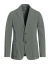 Bagutta Man Blazer Military Green Size 36 Cotton, Elastane