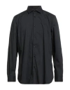 Bagutta Man Shirt Black Size L Cotton In Black