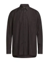 Bagutta Man Shirt Black Size L Cotton In Black
