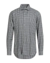 Bagutta Man Shirt Grey Size 16 ½ Cotton