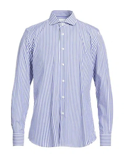 Bagutta Man Shirt Light Blue Size 16 ½ Cotton