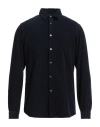 Bagutta Man Shirt Midnight Blue Size Xxl Cotton