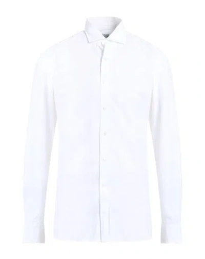 Bagutta Man Shirt White Size 17 ½ Cotton