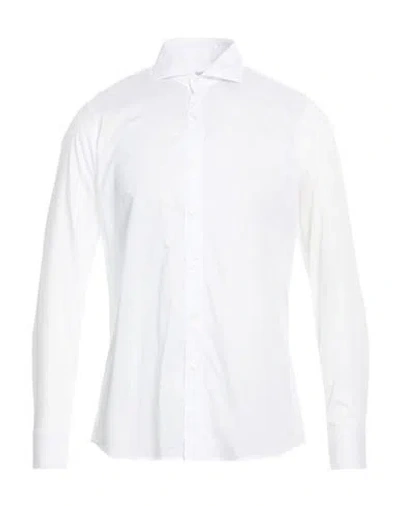 Bagutta Man Shirt White Size 17 ½ Cotton