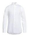 Bagutta Man Shirt White Size 17 Cotton In White