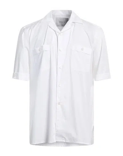 Bagutta Man Shirt White Size Xl Cotton