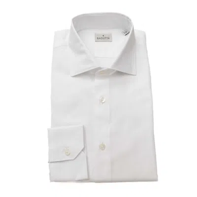 Bagutta Classic-fit Cotton Shirt In White