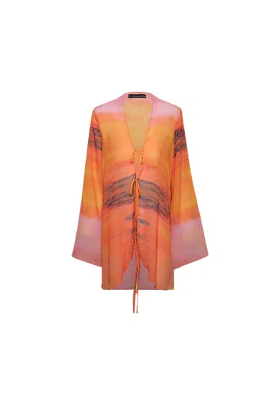 Bahama Mama Women Isla Radiante Blouse In Multicolor