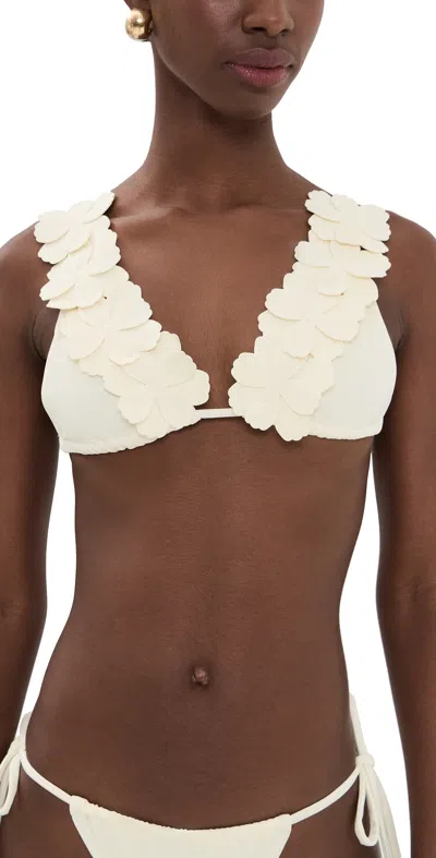 Bahia Maria Federica Top Ivory In White