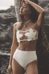 Bahia Maria X Anthropologie High-waisted Bikini Bottoms In White