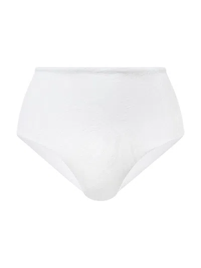 Baíah Women's Blue Mattina Bikini Bottom - White Rock