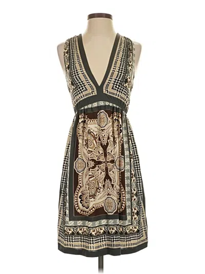 Pre-owned Bailey Blue Casual Dress In Brown