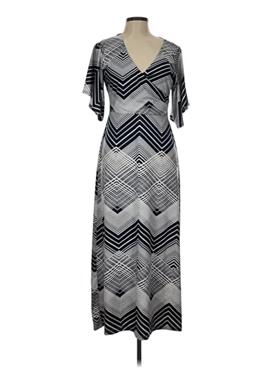 Pre-owned Bailey Blue Casual Dress In Gray