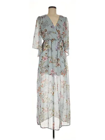 Pre-owned Bailey Blue Casual Dress In Gray