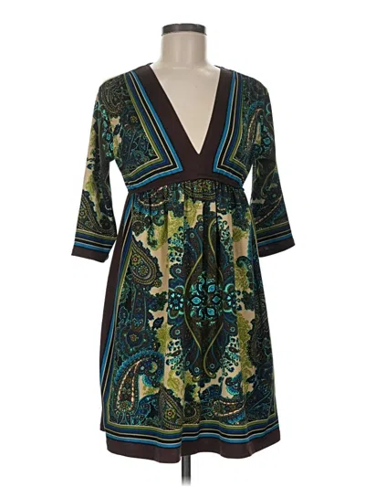 Pre-owned Bailey Blue Casual Dress In Green