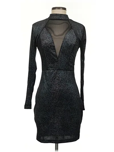 Pre-owned Bailey Blue Cocktail Dress In Black