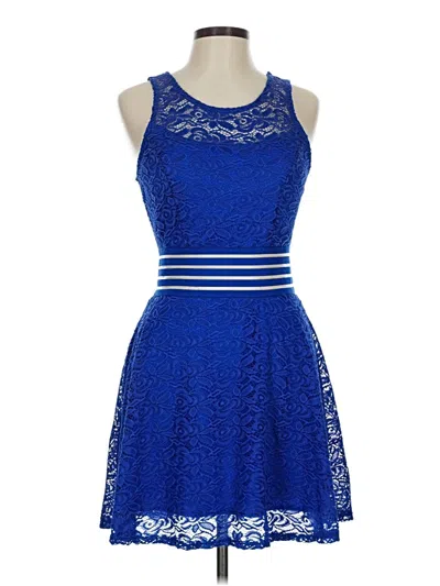 Pre-owned Bailey Blue Cocktail Dress In Blue