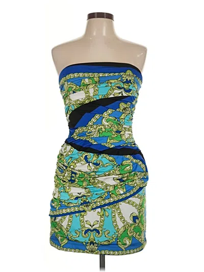 Pre-owned Bailey Blue Cocktail Dress In Blue