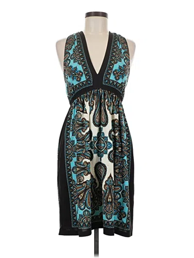 Pre-owned Bailey Blue Cocktail Dress In Teal