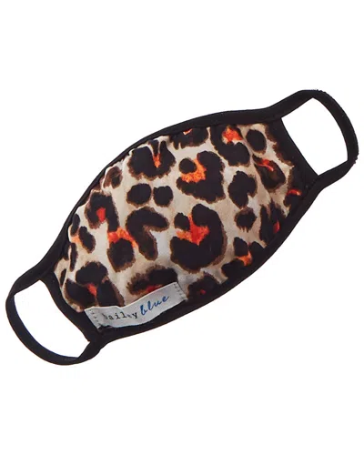 Bailey Blue Kids' Face Mask In Brown