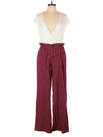 Pre-owned Bailey Blue Jumpsuit In Burgundy