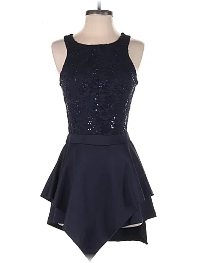 Pre-owned Bailey Blue Romper In Blue