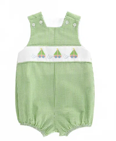 Bailey Boys Kids' Boy's Infant Bubble Romper In Portside Playtime In Green